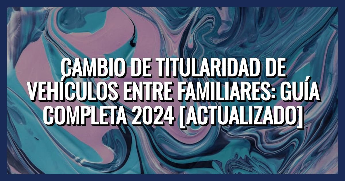 Cambio de Titularidad